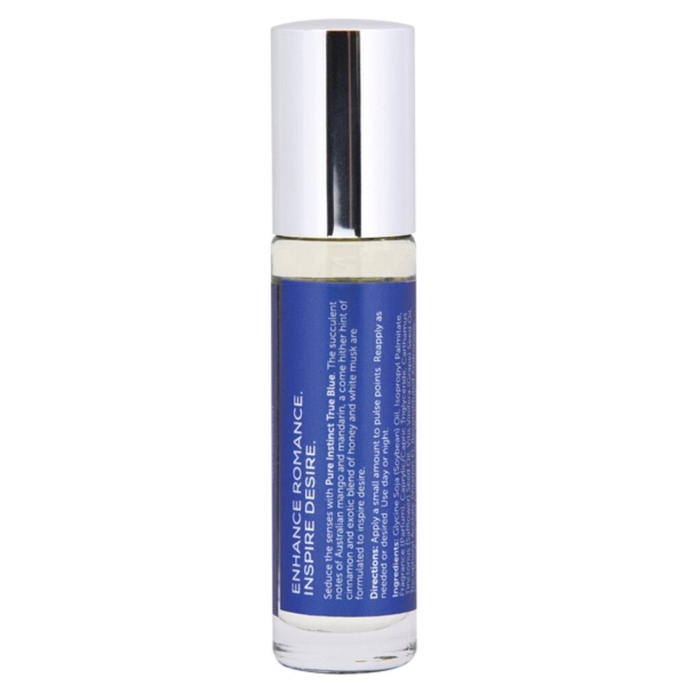 Jelique Pure Instinct True Blue Pheromone Oil Roll On Unisex - Picture 3 of 5